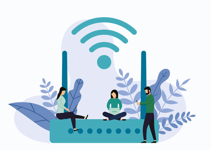 Wlan einrichten